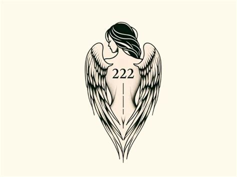 222 Tattoo Meaning: A Symbol of Angelic Guidance & Fresh Starts